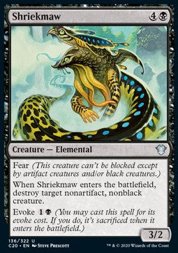 Shriekmaw⁣ - Commander: Ikoria⁣ (Uncommon)⁣ [136]