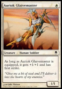 Auriok Glaivemaster⁣ - Darksteel⁣ (Common)⁣ [1]