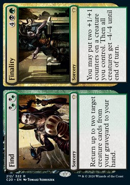 Find // Finality⁣ - Commander: Ikoria⁣ (Rare)⁣ [212]