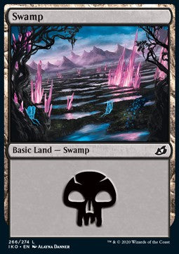 Swamp (V.1)⁣ - Ikoria: Lair of Behemoths⁣ (Land)⁣ [266]