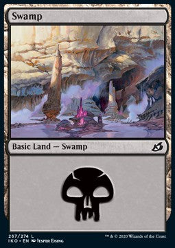 Swamp (V.2)⁣ - Ikoria: Lair of Behemoths⁣ (Land)⁣ [267]