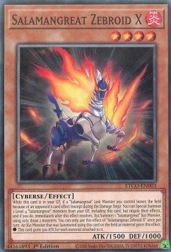 Salamangreat Zebroid X⁣ - Eternity Code⁣ (Common)⁣ [003]