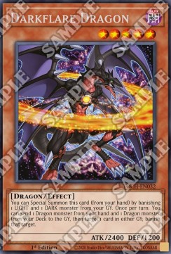 Darkflare Dragon⁣ - Toon Chaos⁣ (Rare)⁣ [032]