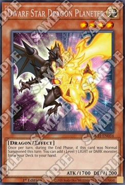 Dwarf Star Dragon Planeter⁣ - Toon Chaos⁣ (Rare)⁣ [034]