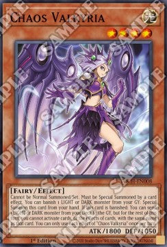 Chaos Valkyria (V.1 - Super Rare)⁣ - Toon Chaos⁣ (Super Rare)⁣ [008]