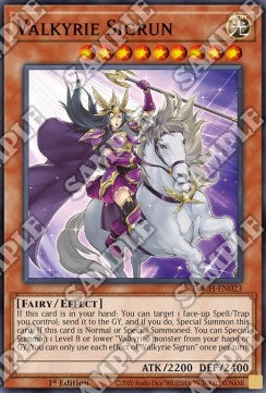 Valkyrie Sigrun⁣ - Toon Chaos⁣ (Super Rare)⁣ [023]