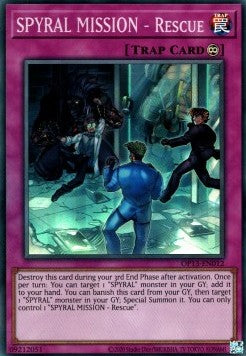 SPYRAL MISSION - Rescue - OTS Tournament Pack 13 (Super Rare) [OP13-012]