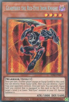 Gearfried the Red-Eyes Iron Knight⁣ - Legendary Duelists: Season 1⁣ (Secret Rare)⁣ [011]