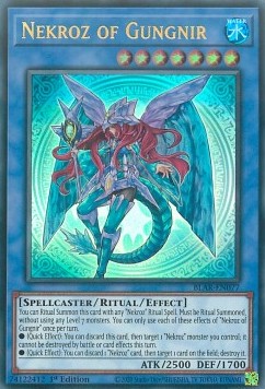 Nekroz of Gungnir⁣ - Battles of Legend: Armageddon⁣ (Ultra Rare)⁣ [077]