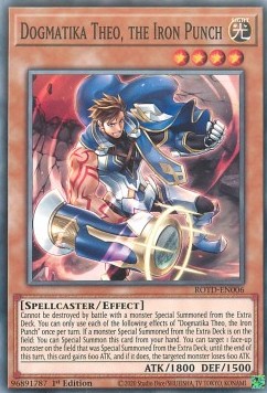 Dogmatika Theo, the Iron Punch⁣ - Rise of the Duelist⁣ (Common)⁣ [006]