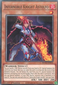 Infernoble Knight Astolfo⁣ - Rise of the Duelist⁣ (Common)⁣ [012]