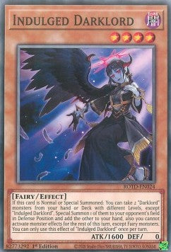 Indulged Darklord⁣ - Rise of the Duelist⁣ (Common)⁣ [024]
