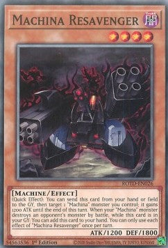 Machina Resavenger⁣ - Rise of the Duelist⁣ (Common)⁣ [026]
