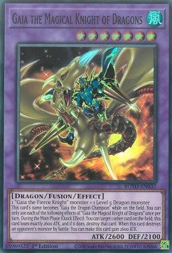 Gaia the Magical Knight of Dragons (V.1 - Super Rare)⁣ - Rise of the Duelist⁣ (Super Rare)⁣ [037]