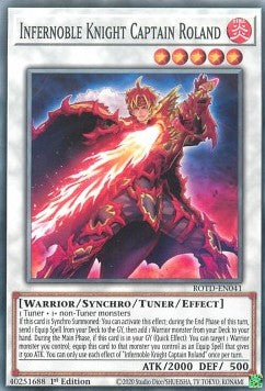 Infernoble Knight Captain Roland⁣ - Rise of the Duelist⁣ (Common)⁣ [041]
