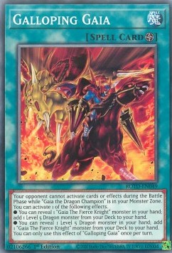 Galloping Gaia⁣ - Rise of the Duelist⁣ (Common)⁣ [049]