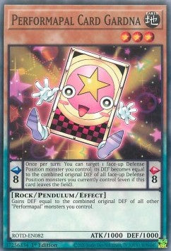 Performapal Card Gardna⁣ - Rise of the Duelist⁣ (Common)⁣ [082]