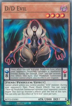 D/D Evil⁣ - Rise of the Duelist⁣ (Common)⁣ [085]