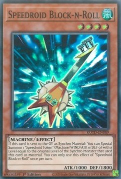 Speedroid Block-n-Roll⁣ - Rise of the Duelist⁣ (Super Rare)⁣ [089]