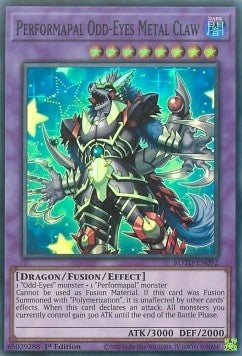 Performapal Odd-Eyes Metal Claw⁣ - Rise of the Duelist⁣ (Super Rare)⁣ [092]