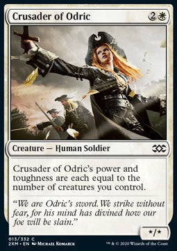 Crusader of Odric⁣ - Double Masters⁣ (Common)⁣ [13]
