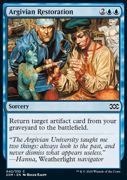 Argivian Restoration⁣ - Double Masters⁣ (Common)⁣ [42]
