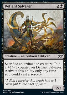 Defiant Salvager⁣ - Double Masters⁣ (Common)⁣ [83]
