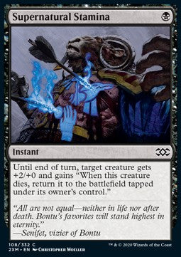 Supernatural Stamina⁣ - Double Masters⁣ (Common)⁣ [108]