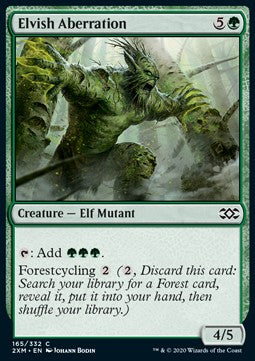 Elvish Aberration⁣ - Double Masters⁣ (Common)⁣ [165]