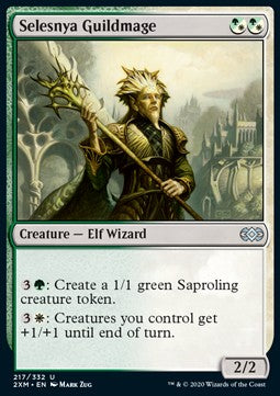 Selesnya Guildmage⁣ - Double Masters⁣ (Uncommon)⁣ [217]