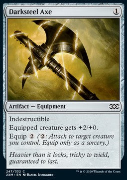 Darksteel Axe⁣ - Double Masters⁣ (Common)⁣ [247]