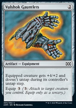 Vulshok Gauntlets⁣ - Double Masters⁣ (Common)⁣ [305]
