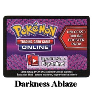 Online Code Card (Booster)⁣ - Darkness Ablaze⁣ (Online Code Card)