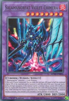 Salamangreat Violet Chimera⁣ - 2020 Tin of Lost Memories Mega Pack⁣ (Common)⁣ [016]