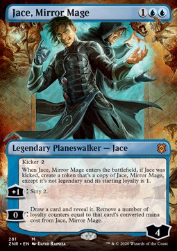 Jace, Mirror Mage⁣ - Zendikar Rising: Extras⁣ (Mythic)⁣ [281]