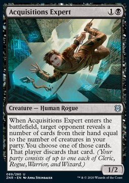 Acquisitions Expert⁣ - Zendikar Rising⁣ (Uncommon)⁣ [89]