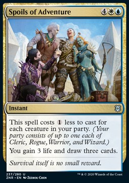 Spoils of Adventure⁣ - Zendikar Rising⁣ (Uncommon)⁣ [237]