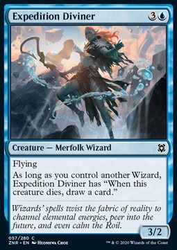 Expedition Diviner⁣ - Zendikar Rising⁣ (Common)⁣ [57]