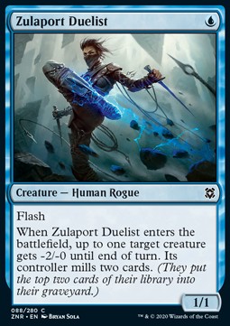 Zulaport Duelist⁣ - Zendikar Rising⁣ (Common)⁣ [88]