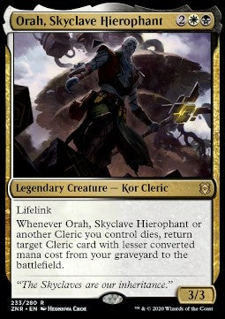 Orah, Skyclave Hierophant⁣ - Zendikar Rising⁣ (Rare)⁣ [233]