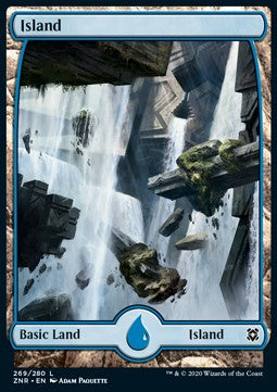 Island (V.1)⁣ - Zendikar Rising⁣ (Land)⁣ [269]