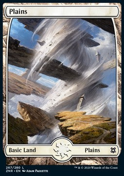 Plains (V.2)⁣ - Zendikar Rising⁣ (Land)⁣ [267]
