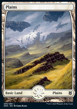 Plains (V.3)⁣ - Zendikar Rising⁣ (Land)⁣ [268]