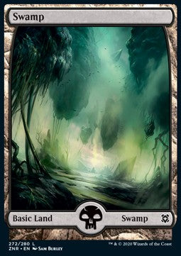 Swamp (V.1)⁣ - Zendikar Rising⁣ (Land)⁣ [272]