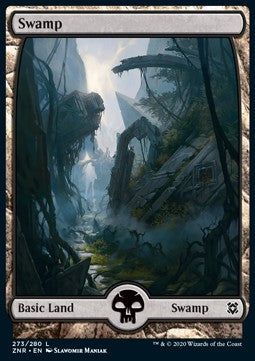 Swamp (V.2)⁣ - Zendikar Rising⁣ (Land)⁣ [273]