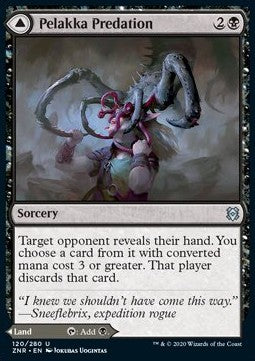 Pelakka Predation // Pelakka Caverns⁣ - Zendikar Rising⁣ (Uncommon)⁣ [120]