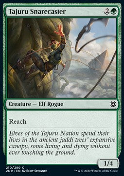 Tajuru Snarecaster⁣ - Zendikar Rising⁣ (Common)⁣ [210]