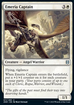 Emeria Captain⁣ - Zendikar Rising⁣ (Uncommon)⁣ [11]