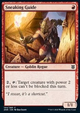 Sneaking Guide⁣ - Zendikar Rising⁣ (Common)⁣ [164]