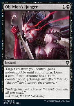 Oblivion's Hunger⁣ - Zendikar Rising⁣ (Common)⁣ [119]